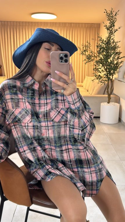 חולצה מכופתרת וואש