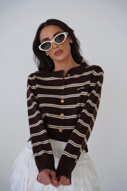 קרטיגן כפתורים מיו